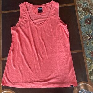 Prana Tank Top Womens Medium Burnt‎ Orange Cotton